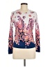 Talbots Paisley Multi Color Blue Pullover Sweater Size M - photo 1