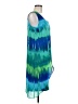 NY Collection 100% Polyester Tie-dye Blue Casual Dress Size M - photo 4