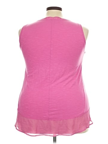 Adrienne Vittadini Sleeveless T-Shirt (view 2)