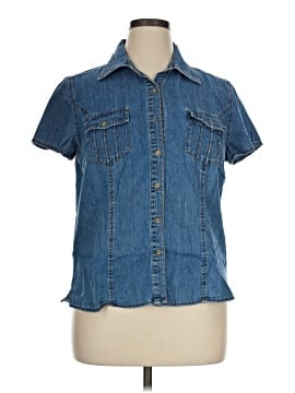 Faded Glory Short Sleeve Button Down Shirt