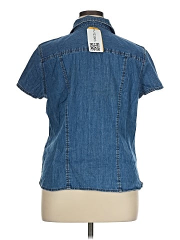 Faded Glory Short Sleeve Button-Down Shirt (view 2)