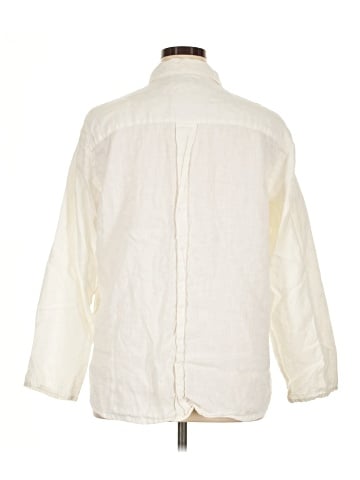 Flax Long Sleeve Button-Down Shirt (view 2)