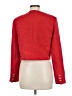 T Tahari 100% Polyester Tweed Red Jacket Size 8 - photo 2