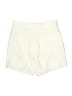 Zara Solid Ivory Khaki Shorts Size 6 - photo 2