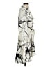 DKNY 100% Polyester Print Ivory Casual Dress Size 4 - photo 4