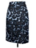 Ann Taylor Animal Print Blue Formal Skirt Size 2 Petite - photo 2