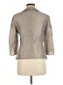 Armani Collezioni Metallic Gray Blazer Size 6 - photo 2
