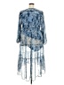 Joie Paisley Blue Cocktail Dress Size XXL - photo 2