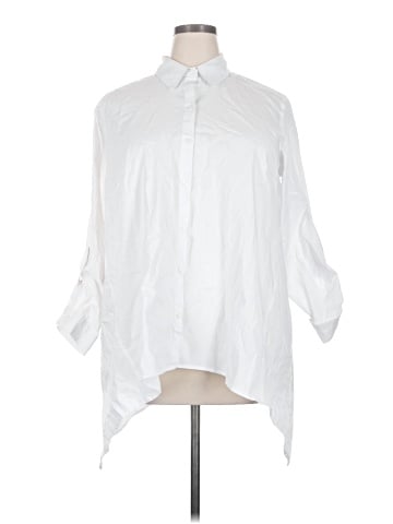 Zac & Rachel 3/4 Sleeve Button-Down Shirt (view 1)