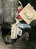 Focus Print Black Casual Pants Size XL - photo 4