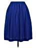Banana Republic 100% Polyester Solid Blue Formal Skirt Size XS - photo 2