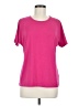 IMAN Pink Short Sleeve Top Size M - photo 1
