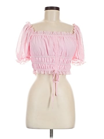Shein Short Sleeve Blouse (view 1)
