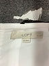 Ann Taylor LOFT 100% Polyester White Tank Top Size 8 (petite) - photo 7