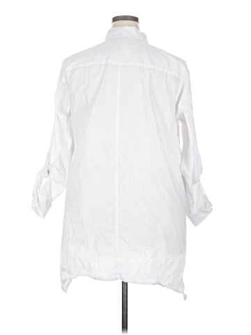 Zac & Rachel 3/4 Sleeve Button-Down Shirt (view 2)