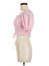 Shein 100% Polyester Pink Short Sleeve Blouse Size 6 - photo 5