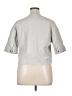 Max Mara Gray 3/4 Sleeve Button-Down Shirt Size 10 - photo 2