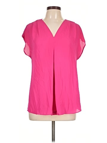 INC International Concepts Short Sleeve Blouse (view 1)
