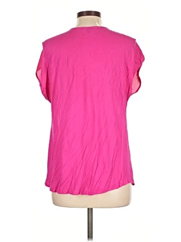 INC International Concepts Short Sleeve Blouse (view 2)