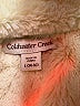 Coldwater Creek 100% Polyester Ivory Faux Fur Jacket Size L - photo 6