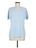 IMAN Blue Short Sleeve Top Size M - photo 1