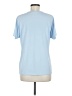 IMAN Blue Short Sleeve Top Size M - photo 2
