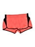 Nike 100% Polyester Color Block Orange Athletic Shorts Size S - photo 1