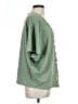 Francesca's Green 3/4 Sleeve Blouse Size L - photo 4