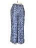 Zara Print Blue Casual Pants Size M - photo 2