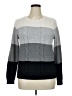 Croft & Barrow 100% Cotton Color Block Gray Pullover Sweater Size XL - photo 1