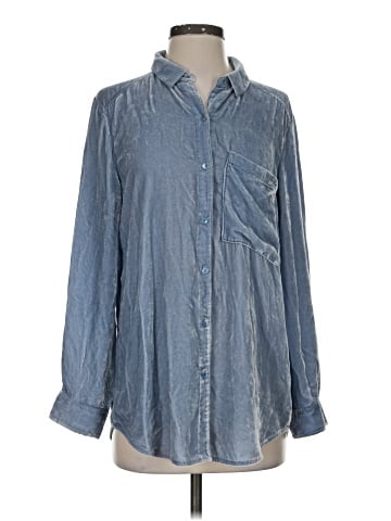 Eileen Fisher Long Sleeve Button-Down Shirt (view 1)