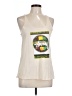 Stussy 100% Cotton Ivory Tank Top Size L - photo 1