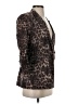 Calvin Klein 100% Polyester Animal Print Brown Blazer Size S - photo 4