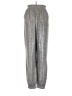 By Anthropologie Metallic Silver Casual Pants Size M - photo 2