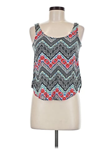 Pink Rose Sleeveless Blouse (view 1)