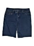 Vera Wang Blue Denim Shorts Size 16 - photo 1