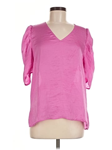 DKNY Short Sleeve Blouse (view 1)