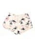 Xersion 100% Polyester Floral Ivory Shorts Size L - photo 1