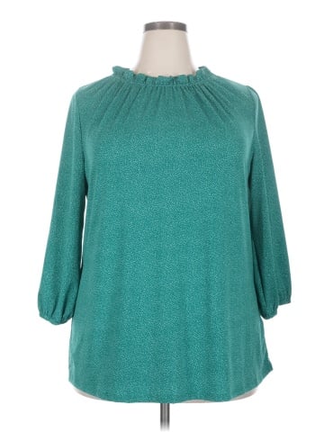 Adrianna Papell 3/4 Sleeve Blouse (view 1)