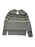 Crewcuts Chevron-herringbone Gray Pullover Sweater Size L (kids) - photo 1