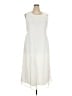Betsy's Things 100% Polyester White Casual Dress Size 18 - photo 1