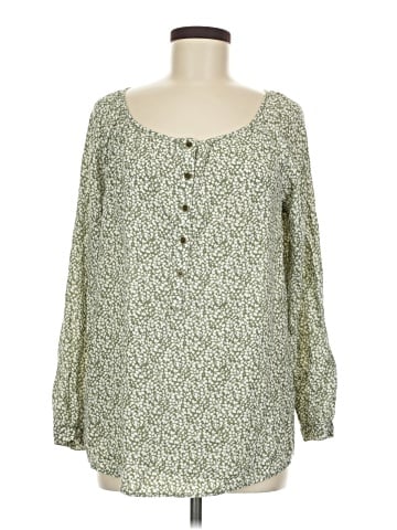 Faded Glory Long Sleeve Blouse (view 1)