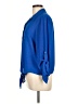 Chaus 100% Polyester Blue 3/4 Sleeve Blouse Size L - photo 5