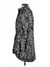 Soft Surroundings 100% Nylon Paisley Black Raincoat Size L - photo 5