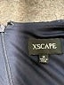 Xscape 100% Polyester Blue Cocktail Dress Size 14 - photo 4