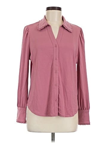Adrianna Papell Long Sleeve Blouse (view 1)