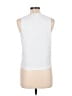 Koral White Sleeveless T-Shirt Size L - photo 2