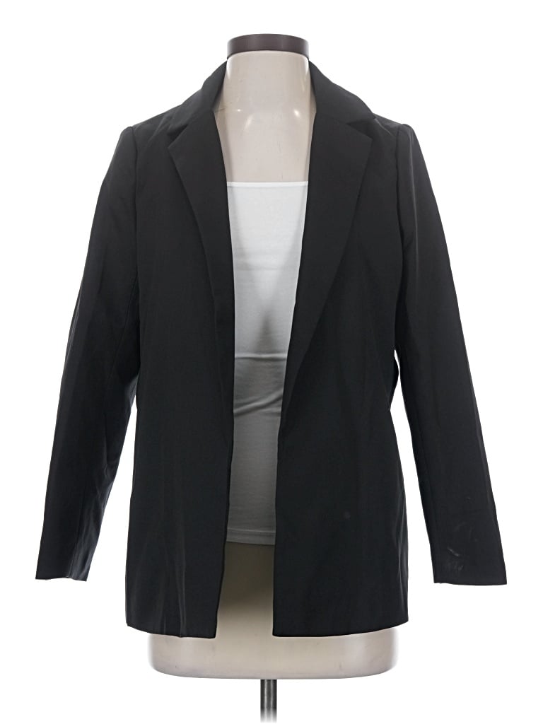 Pre-owned Missguided Blazer Jacket In Black