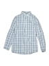 Vineyard Vines Checkered-gingham Blue Long Sleeve Button-Down Shirt Size 8 - 10 - photo 1
