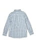 Vineyard Vines Checkered-gingham Blue Long Sleeve Button-Down Shirt Size 8 - 10 - photo 2